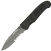 CRKT 6865 Ignitor® T, 3.3" 8Cr14MoV Combo Blade, Black G-10 Handle