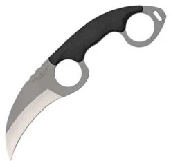Cold Steel CS39FK Double Agent I, 3" AUS 8A SS Plain Blade, Grivory Handle, Secure-Ex Neck Sheath