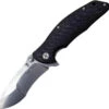 Dendra Tiger Jump, D2 Tool Steel Stonewash Finish Blade